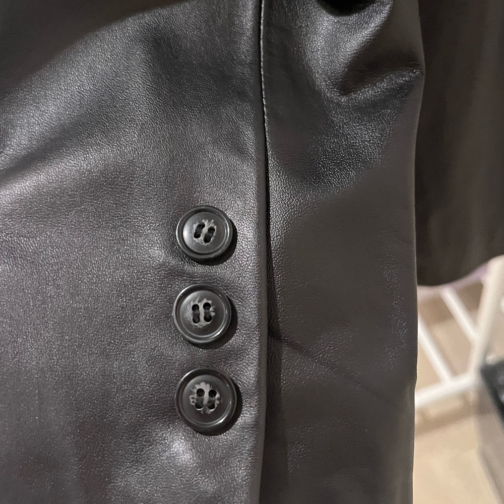 Black Leather Jacket - image 2